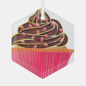 Cupcakes Glas Ornament (Voorkant)