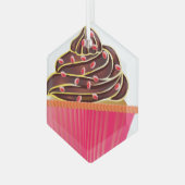 Cupcakes Glas Ornament (Voorkant links)