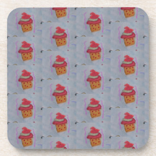 Cupcakes Hard Plastic Onderzetter