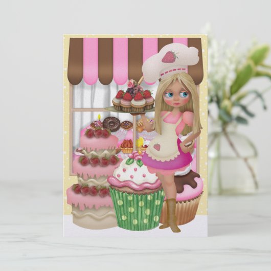 Cupcakes iemand? - SRF Kaart (Staand voorkant)