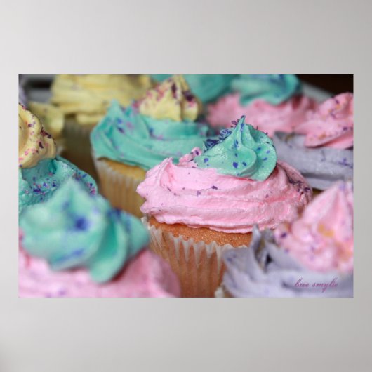 Cupcakes in pasta poster (Voorkant)