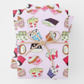 Cupcakes Inpakpapier Vel (In situ)