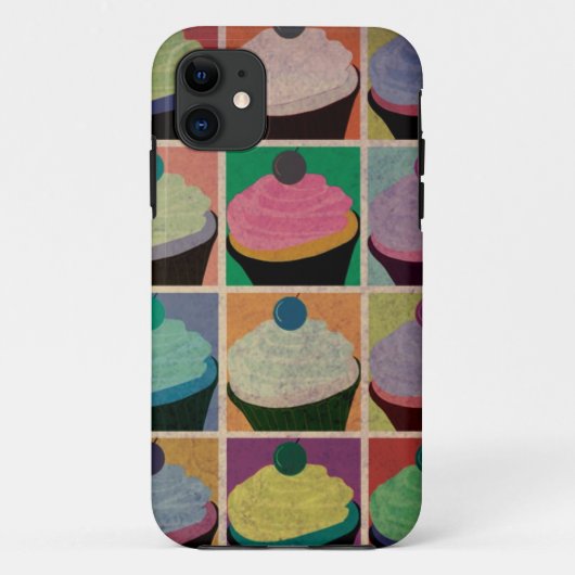  Cupcakes iPhone Case (Achterkant)