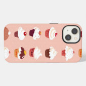 Cupcakes iPhone Hoesje (Achterkant horizontaal)