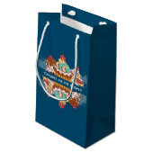 Cupcakes is het Gezegde Antwoord Funny Klein Cadeauzakje (Achterkant Gekanteld)