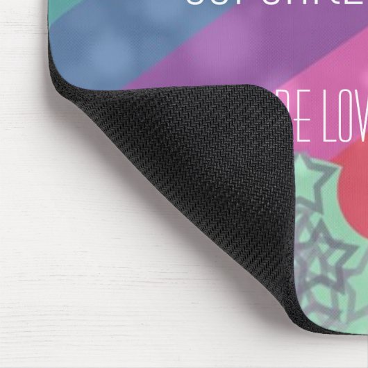 Cupcakes is Love mousepad Muismat (Hoek)