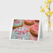 Cupcakes Kaart (Gele Bloem)