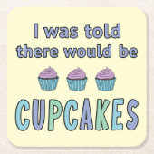 Cupcakes Kartonnen Onderzetters (Voorkant)