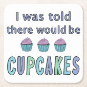 Cupcakes Kartonnen Onderzetters (Voorkant)