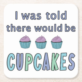 Cupcakes Kartonnen Onderzetters