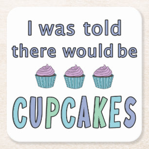 Cupcakes Kartonnen Onderzetters