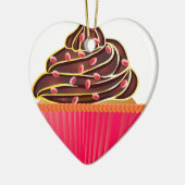 Cupcakes Keramisch Ornament (Links)
