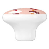 Cupcakes Keramische Knop (Zijkant)