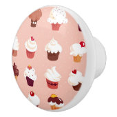Cupcakes Keramische Knop (Rechts)