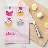 Cupcakes Kitchen Towelen Theedoek (Quarter Fold)