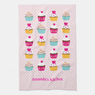 Cupcakes Kitchen Towelen Theedoek