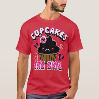 cupcakes kwaad t-shirt