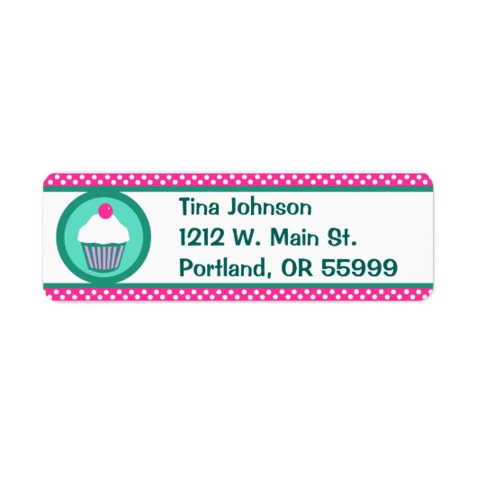 Cupcakes label (Voorkant)