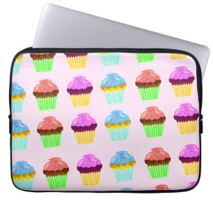 Cupcakes laptoptas laptop sleeve