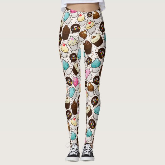 cupcakes leggings (Voorkant)