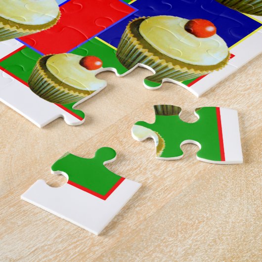 Cupcakes Legpuzzel (Zijkant)