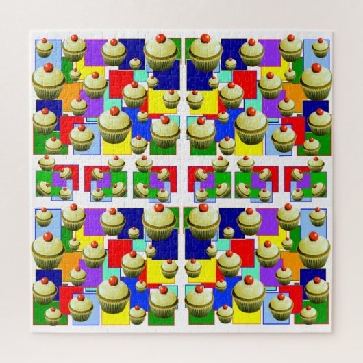 Cupcakes Legpuzzel (Verticaal)