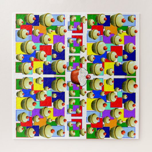 Cupcakes Legpuzzel (Horizontaal)