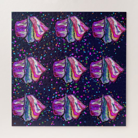 Cupcakes legpuzzel (Horizontaal)