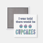 Cupcakes Magneet (Voorkant / Achterkant)