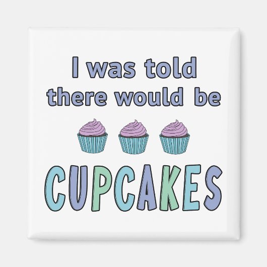 Cupcakes Magneet (Voorkant)