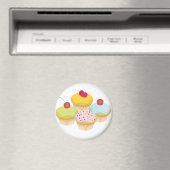Cupcakes Magneet (Insitu (Vaatwasser))