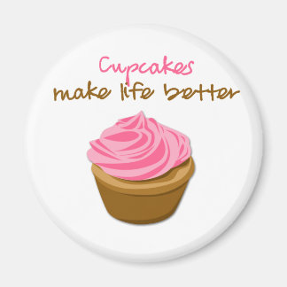 Cupcakes maken het leven beter magneet