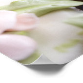 cupcakes met bloemijsjes poster (Hoek)