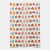 Cupcakes Microfiber Kitchen Towel Theedoek (Verticaal)