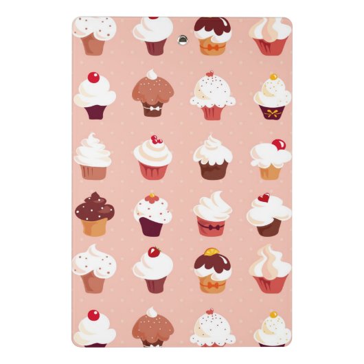 Cupcakes Mini Klembord (Achterkant)