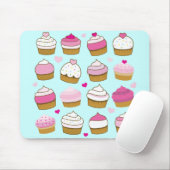 cupcakes. mousepad muismat (Met muis)