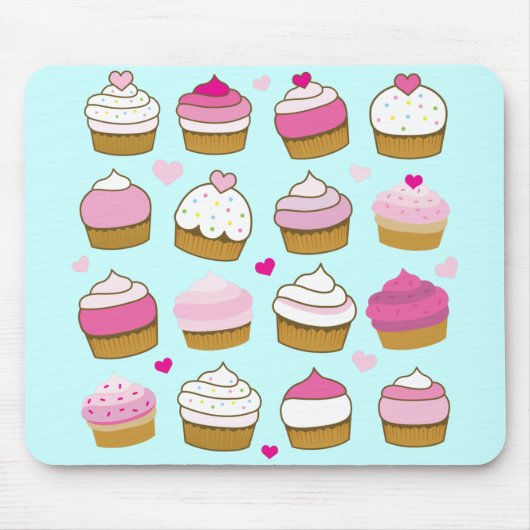 cupcakes. mousepad muismat (Voorkant)