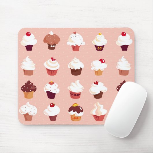 Cupcakes Muismat (Met muis)