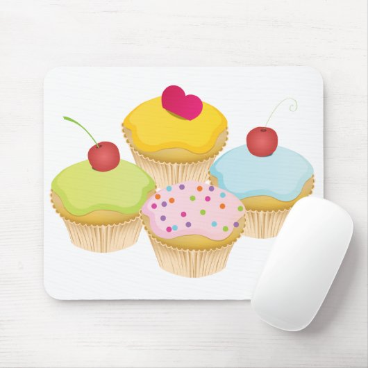 Cupcakes Muismat (Met muis)