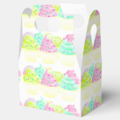 Cupcakes N Sprinkles - Party Favor Box Bedankdoosjes (Geopend)