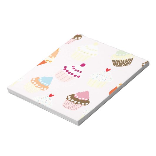 Cupcakes Notitieblok (Linkerzijde)