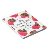 Cupcakes Notitieblok (Schuin)