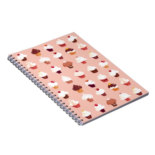 Cupcakes Notitieboek (Rechterzijde)