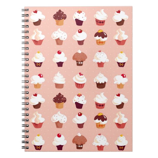 Cupcakes Notitieboek (Voorkant)