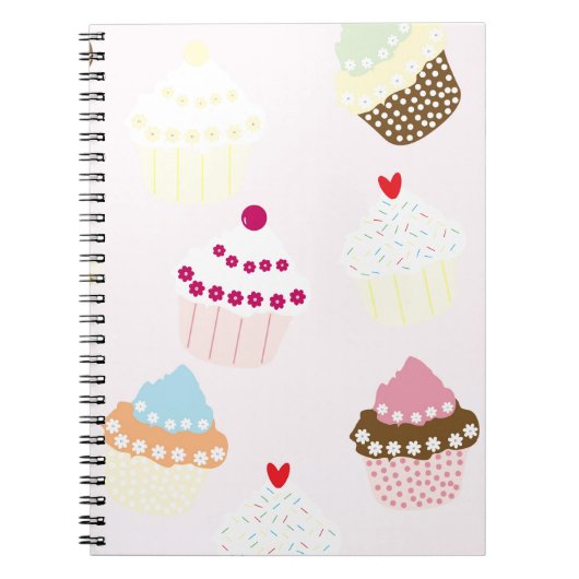 Cupcakes Notitieboek (Voorkant)