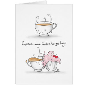 Cupcakes... omdat Tea soms eenzaam wordt.