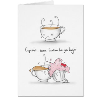 Cupcakes... omdat Tea soms eenzaam wordt.