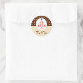 Cupcakes op een tribune voor Sticker (Tas)