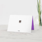 Cupcakes op Maïs Voordelen van Chocolade Verjaarda Kaart (Achterkant)