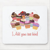 Cupcakes paradijs muismat (Voorkant)